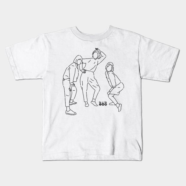 Reply 1988 Duk-Sun BFF Kids T-Shirt by ayshatazin